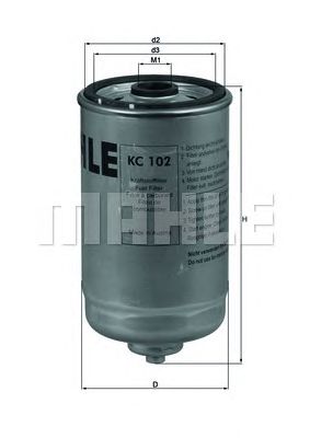 KC102     (MAHLE) 1