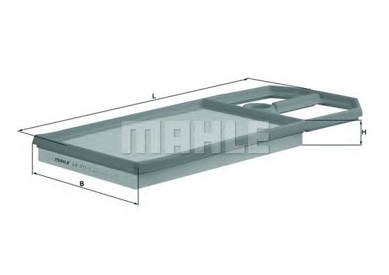 LX571/1     (MAHLE)   !!заміна для LX5711