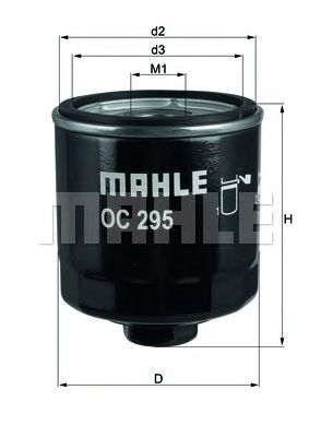 OC295     (MAHLE)   !!заміна для OC207/OC2501