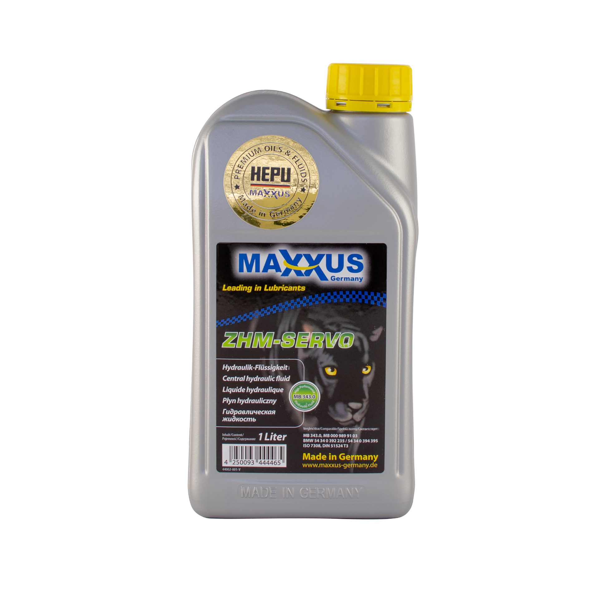 HEPU Maxxus ZHM-SERVO 1L (гідропідсилювач, жовта) (x12)0