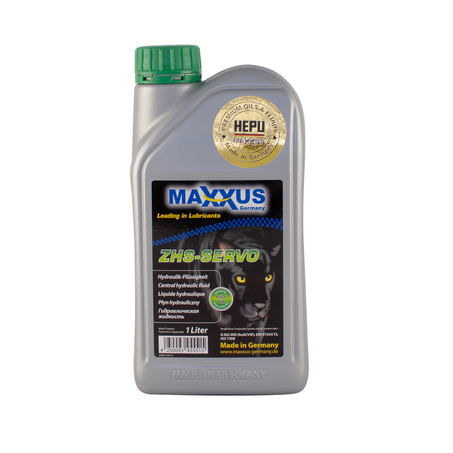 HEPU Maxxus ZHS-SERVO 1L (гідропідсилювач, зелена) (x12)1