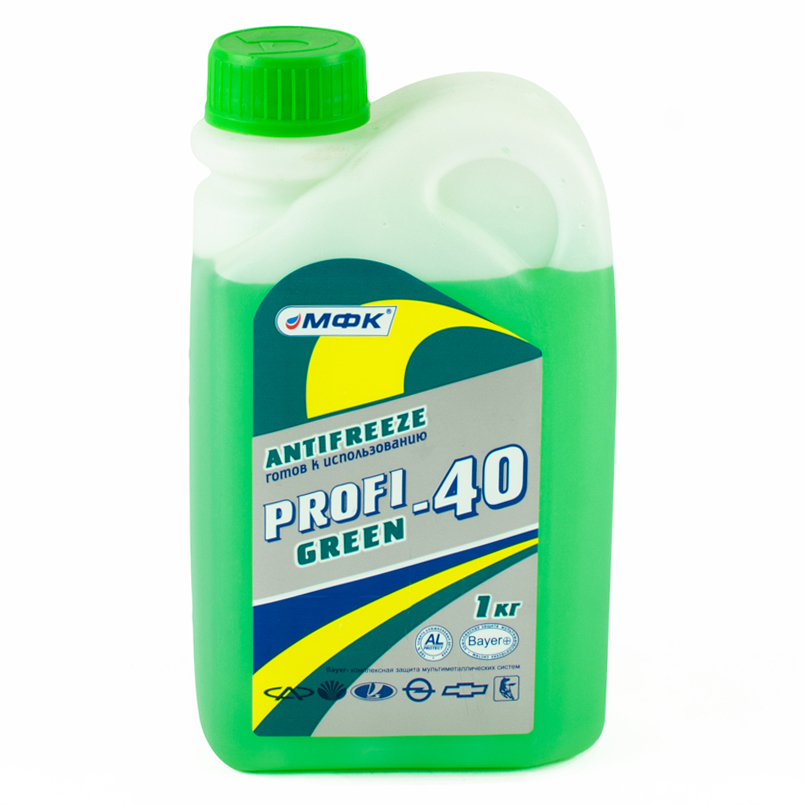 Антифриз PROFI-40  Green (-30 С ), 1кг x61