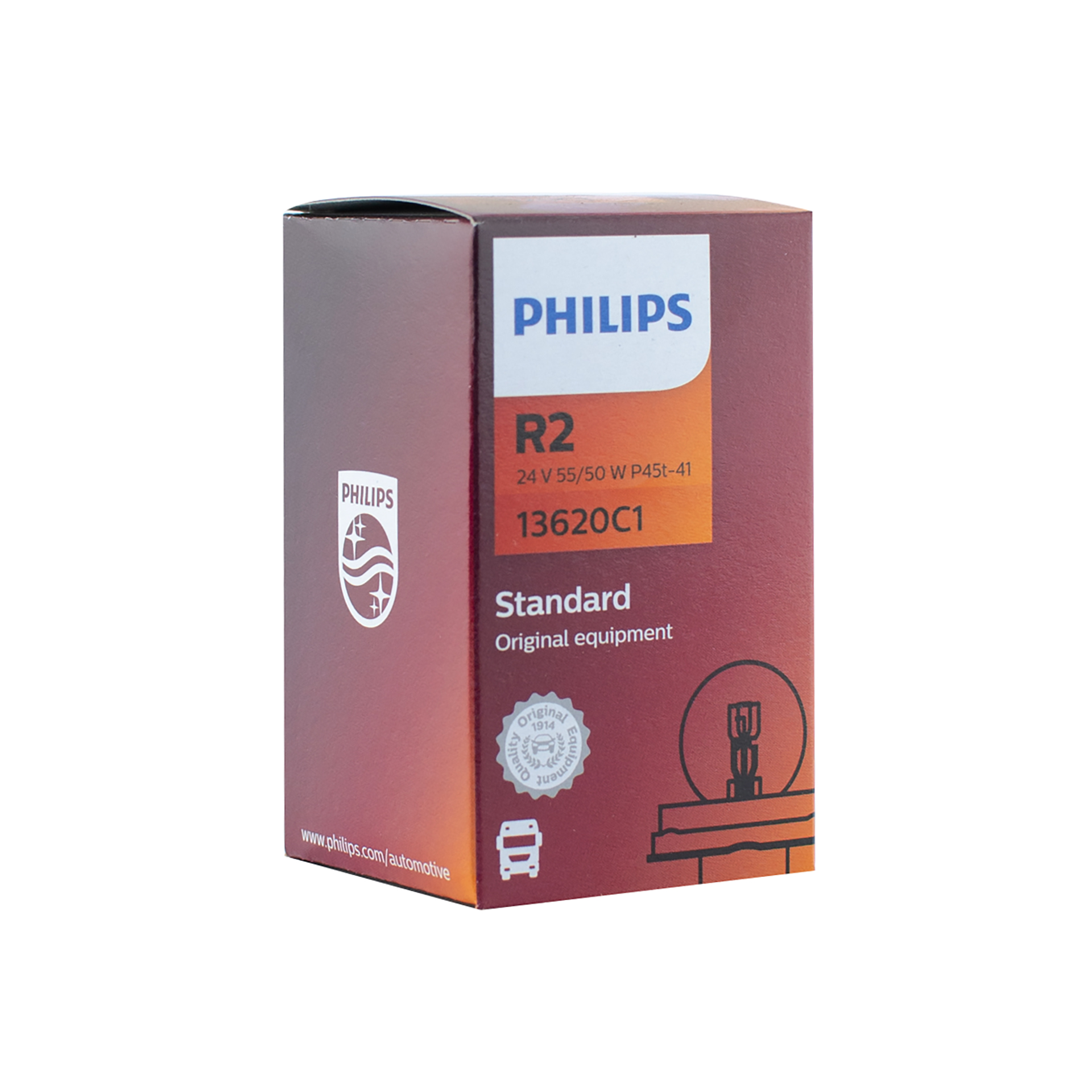 13620C1 (PHILIPS) R2 24V 55/50W P45t-411