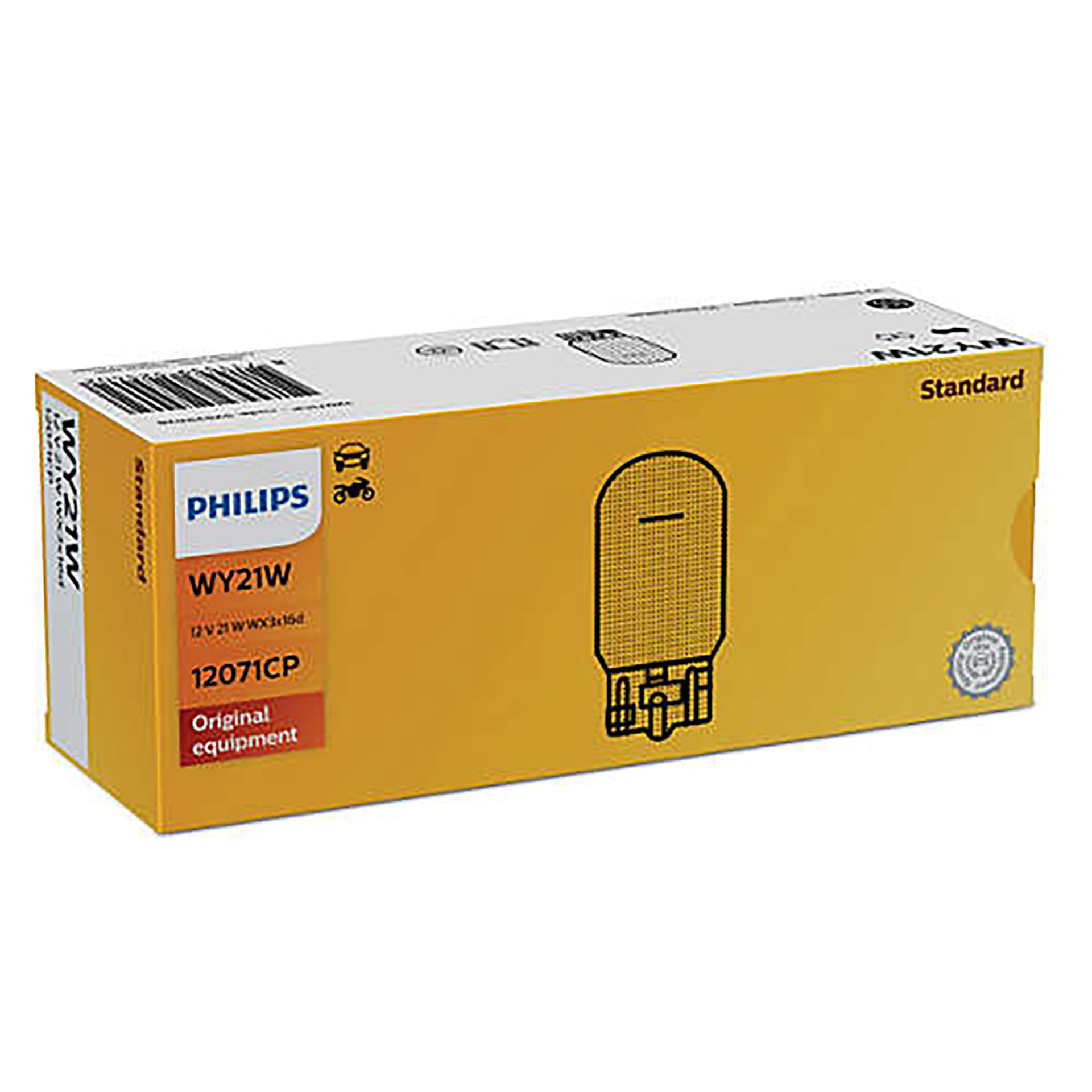 12071CP (PHILIPS) WY21W 12V 21W WX3x16d1