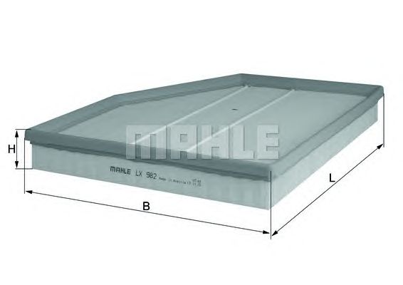 LX982     (KNECHT)   !!заміна для LX12521