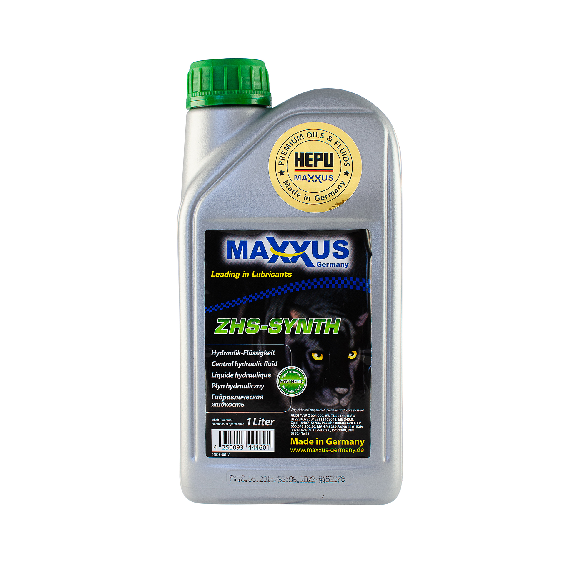 HEPU Maxxus ZHS-SYNTH 1L (гідропідсилювач, зелена) (x20)1