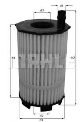 OX350/4D     (MAHLE)   !!заміна для OX350D1