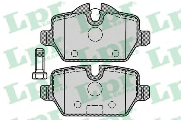 05P1249  LPR - Гальмівні колодки до дисків (R, S)1