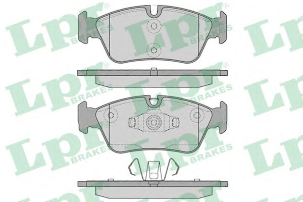 05P1250  LPR - Гальмівні колодки до дисків (F, V)1