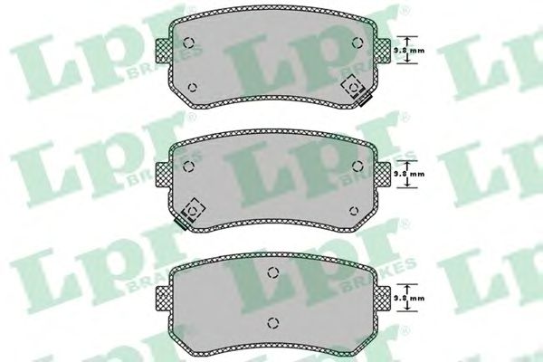 05P1344  LPR - Гальмівні колодки до дисків (R, S)1