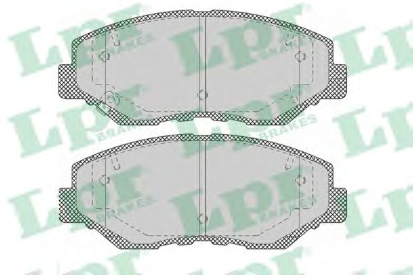 05P1364  LPR - Гальмівні колодки до дисків (F, V, з датчиком)1