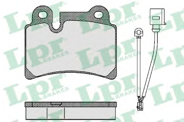 05P1380  LPR - Гальмівні колодки до дисків (R, V)1