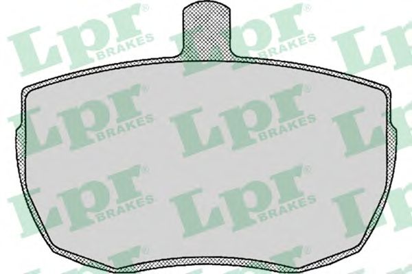 05P140  LPR - Гальмівні колодки до дисків (F, S)1