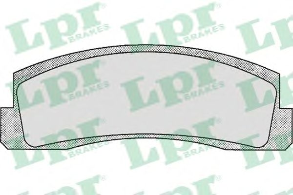 05P179  LPR - Гальмівні колодки до дисків1