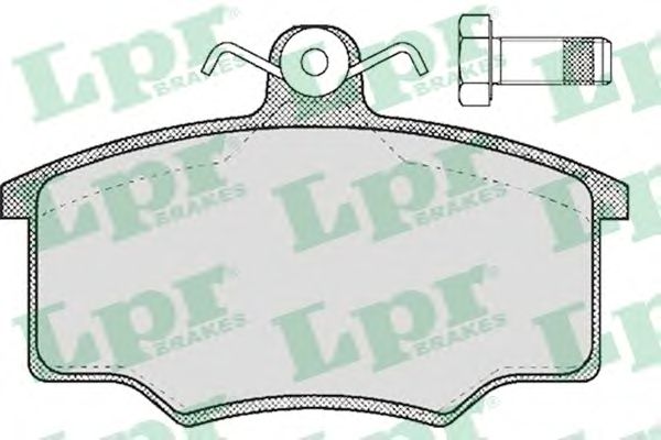 05P188  LPR - Гальмівні колодки до дисків1
