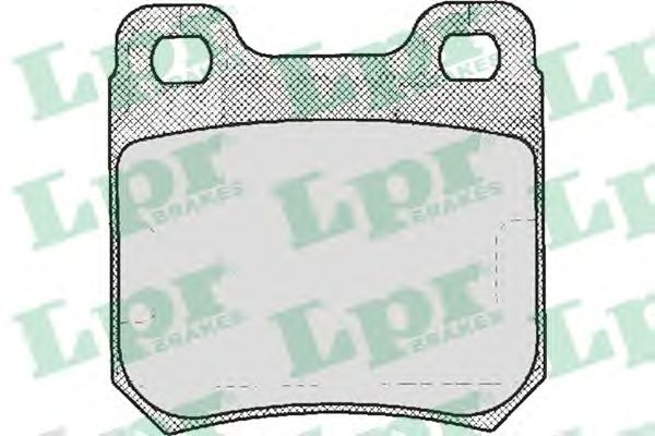 05P206  LPR - Гальмівні колодки до дисків (R, S)1