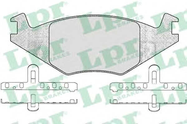 05P223  LPR - Гальмівні колодки до дисків (F, S)1