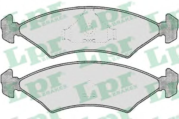 05P232  LPR - Гальмівні колодки до дисків (F, S)1