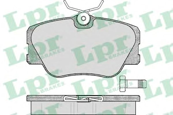 05P280  LPR - Гальмівні колодки до дисків (F, S)1