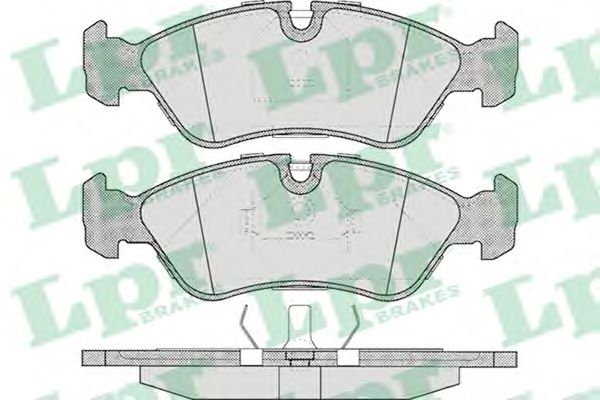 05P304  LPR - Гальмівні колодки до дисків (F, V)1