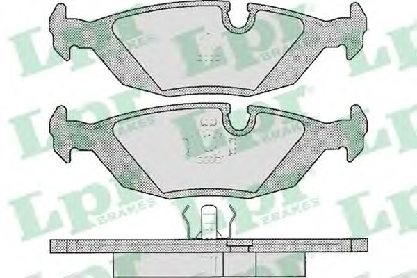 05P306  LPR - Гальмівні колодки до дисків (R, S)1