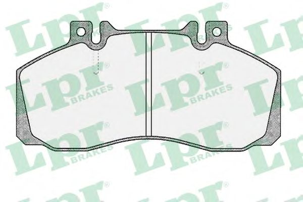 05P360  LPR - Гальмівні колодки до дисків (F, V)1