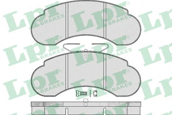 05P415  LPR - Гальмівні колодки до дисків (F, S)1