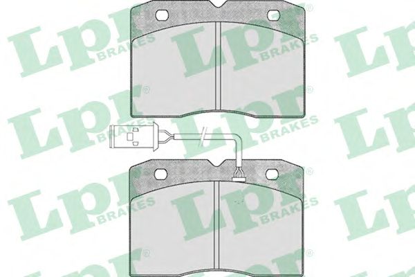 05P425  LPR - Гальмівні колодки до дисків (F, S, з датчиком)1
