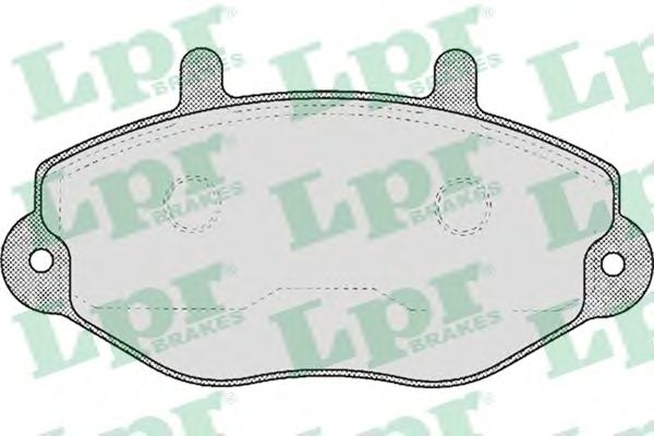05P482  LPR - Гальмівні колодки до дисків (F, V)1