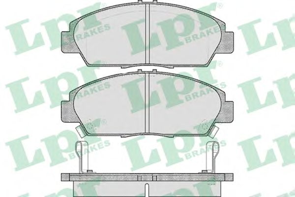 05P567  LPR - Гальмівні колодки до дисків (F, V, з датчиком)1