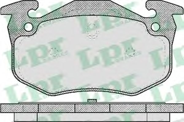 05P582  LPR - Гальмівні колодки до дисків (R)1