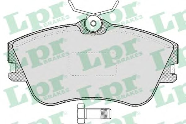 05P605  LPR - Гальмівні колодки до дисків (F, S)1