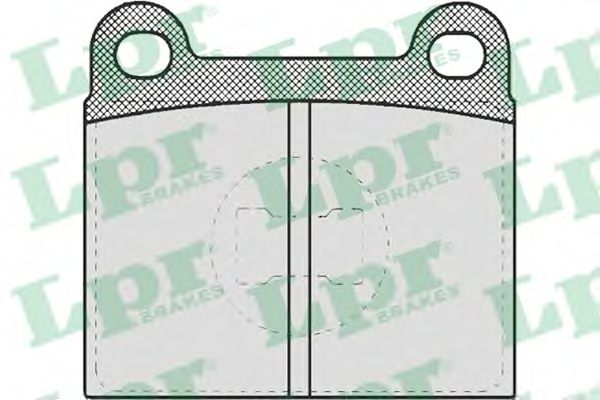 05P659  LPR - Гальмівні колодки до дисків (F, S)1