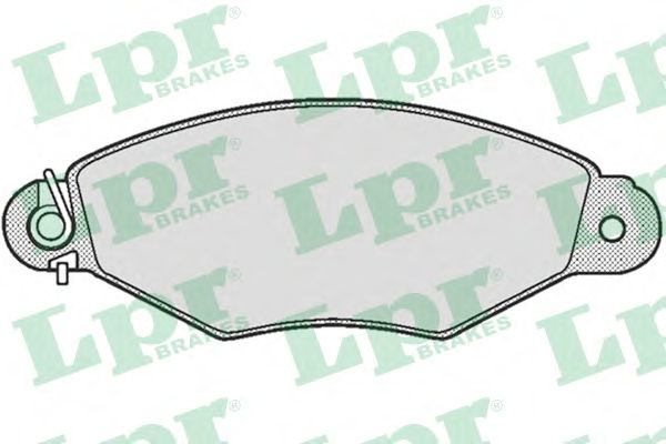 05P661  LPR - Гальмівні колодки до дисків (F, S)1