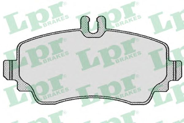 05P671  LPR - Гальмівні колодки до дисків (F, S)1