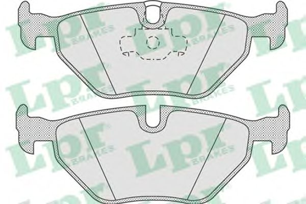 05P675  LPR - Гальмівні колодки до дисків (R, S)1