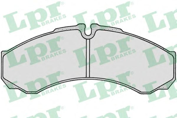 05P684  LPR - Гальмівні колодки до дисків (F, S)1