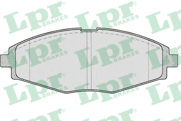 05P693  LPR - Гальмівні колодки до дисків (F, V)1