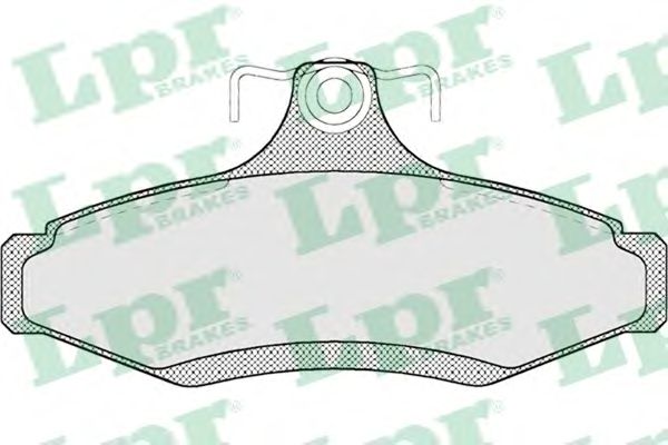 05P694  LPR - Гальмівні колодки до дисків (R, S)1