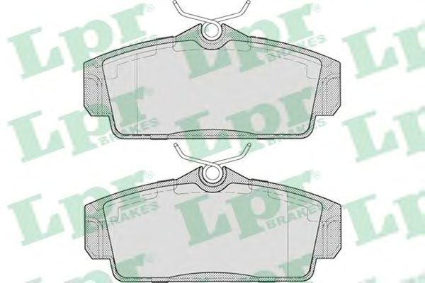 05P706  LPR - Гальмівні колодки до дисків (F, V)1