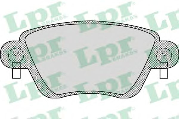 05P897  LPR - Гальмівні колодки до дисків (R)1