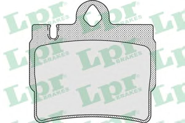 05P905  LPR - Гальмівні колодки до дисків (R)1