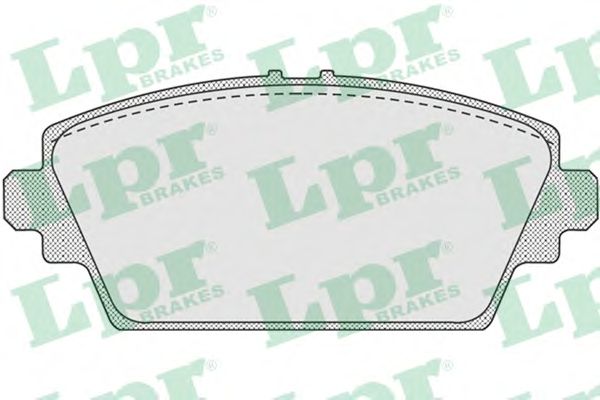 05P940  LPR - Гальмівні колодки до дисків (F, V)1