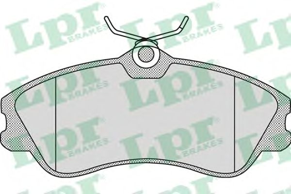 05P950  LPR - Гальмівні колодки до дисків (F, V)1