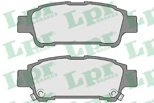 05P996  LPR - Гальмівні колодки до дисків (R, S)1