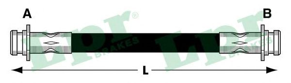 6T47605  LPR - Гальмівний шланг1