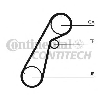 CT1020   Ремінь ГРМ CONTI SYNCHROBELT18