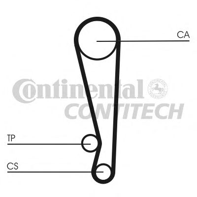 CT1024   Ремінь ГРМ CONTI SYNCHROBELT18