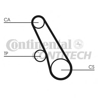 CT1109   Ремінь ГРМ CONTI SYNCHROBELT19