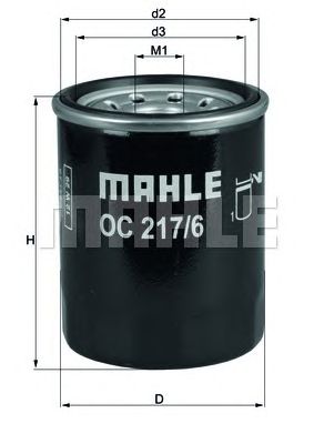 OC217/6     (MAHLE)   !!заміна для OC217/51